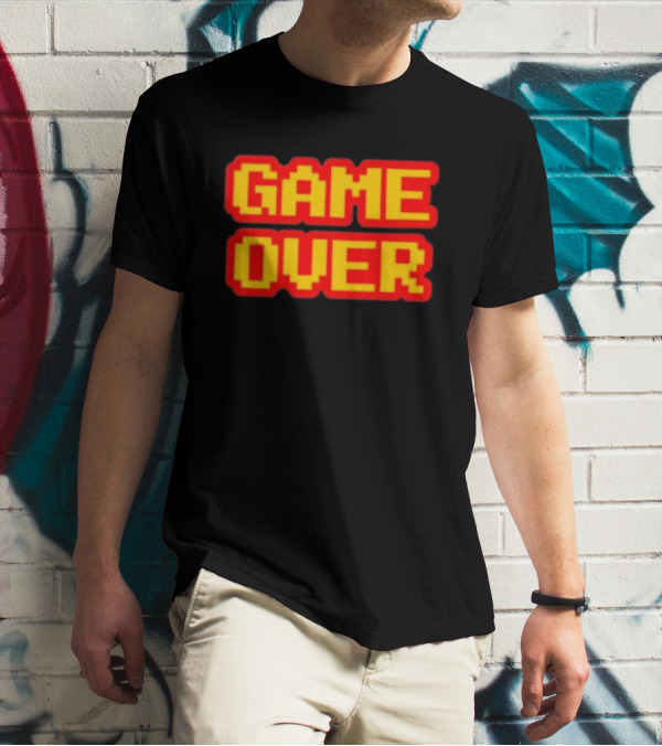 Rock The Culture Get Your Very Own Game Over Gaming T-Shirt