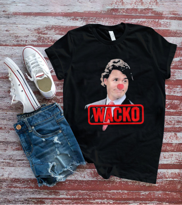 Trudeau Wacko Red Nose Canadian Clown T-Shirt