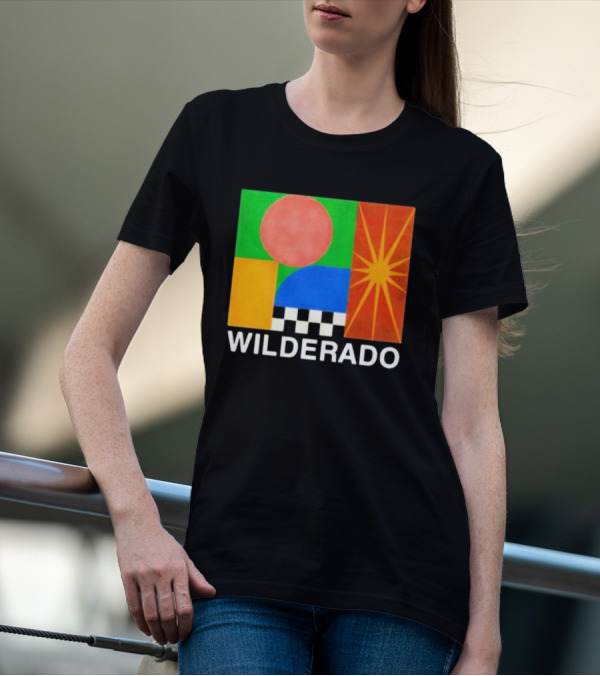 Wilderado Merch Talker Colorful Geometric Abstract T-Shirt