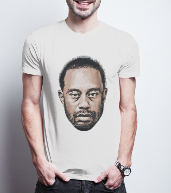 Tiger Woods Face Shot T-Shirt