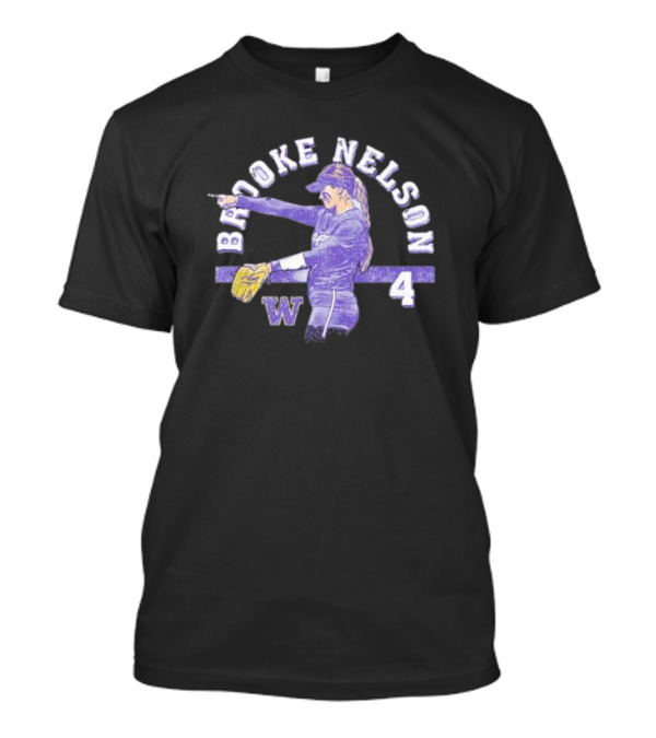 Brooke Nelson Washington W 4 Limited T-Shirt