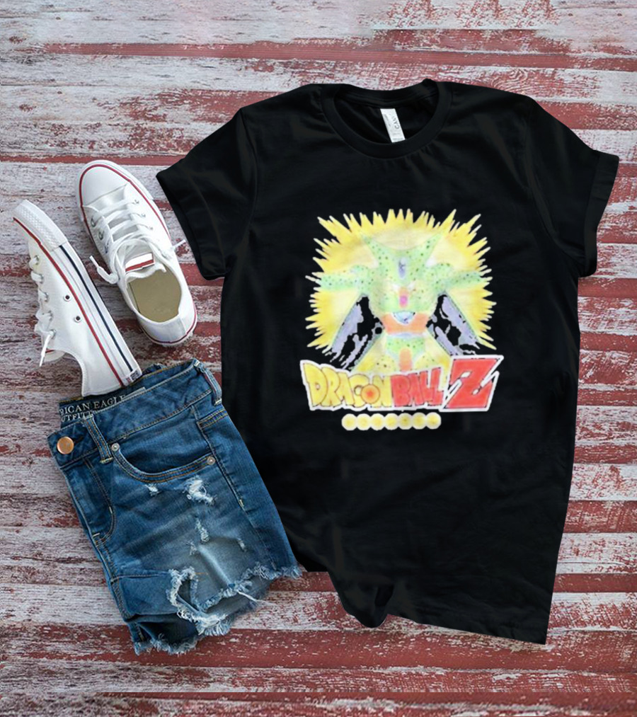 Cell Taiyoken Dragon Ball Z Reflective Power Burst T-Shirt