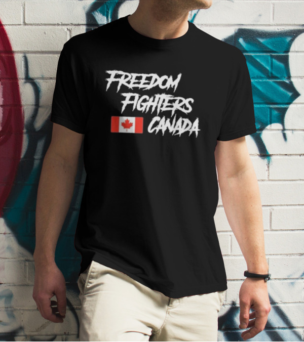 Freedom Fighters Canada Flag T-Shirt