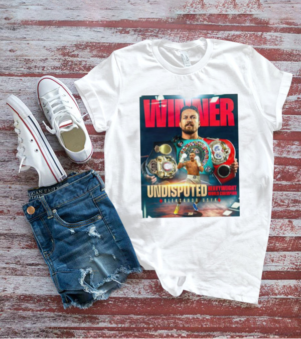 Winner Undisputed Heavyweight World Champion Oleksandr Usyk T-Shirt