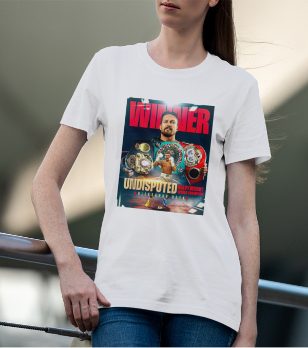 Winner Undisputed Heavyweight World Champion Oleksandr Usyk T-Shirt