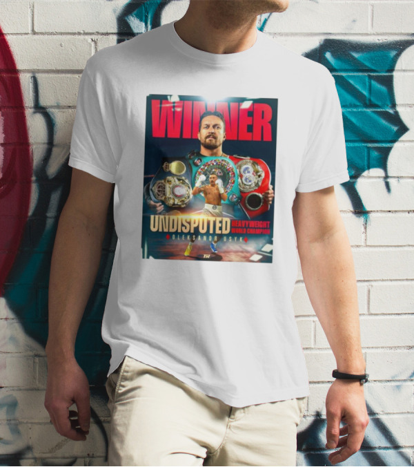 Winner Undisputed Heavyweight World Champion Oleksandr Usyk T-Shirt