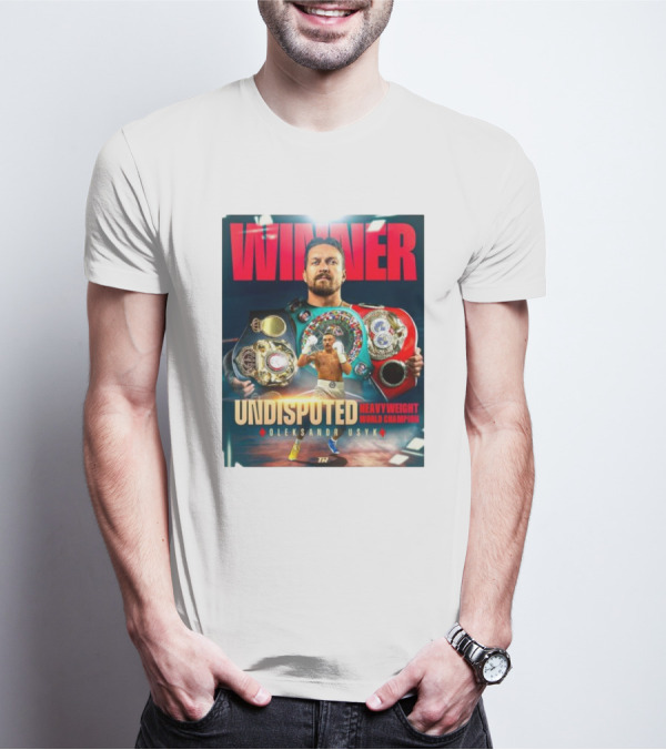 Winner Undisputed Heavyweight World Champion Oleksandr Usyk T-Shirt