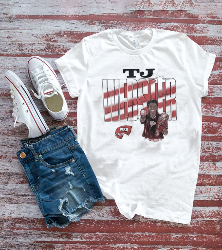 Tj Webster Western Kentucky WKU Player T-Shirt