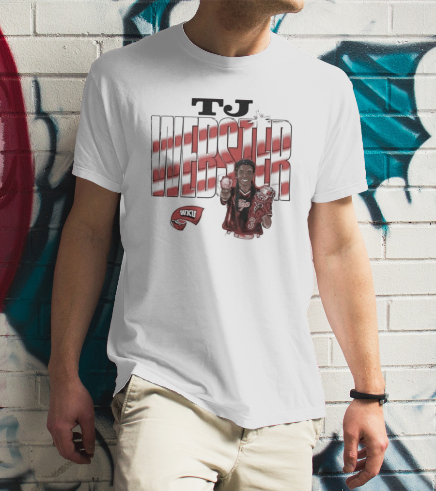 Tj Webster Western Kentucky WKU Player T-Shirt
