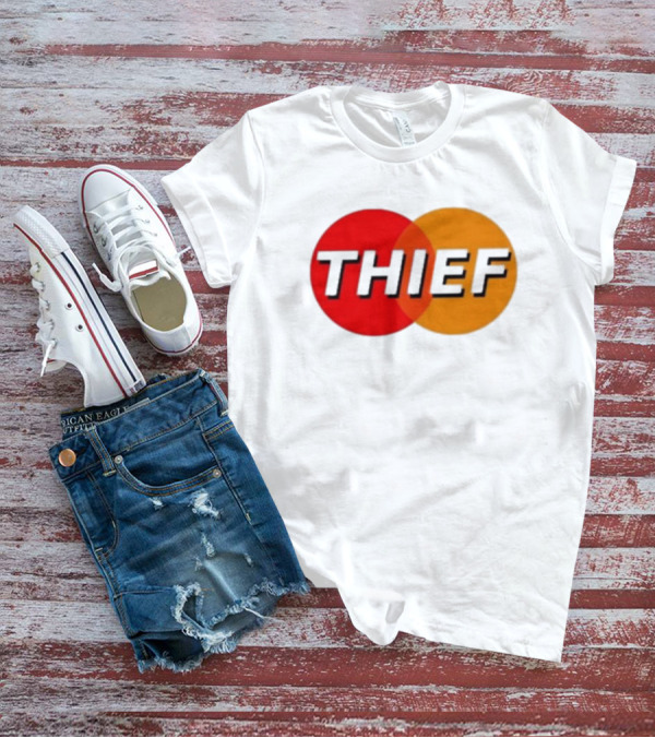THIEF Logo Parody Mastercard T-Shirt