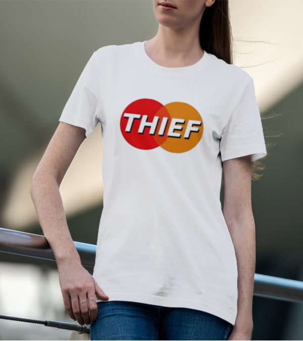 THIEF Logo Parody Mastercard T-Shirt