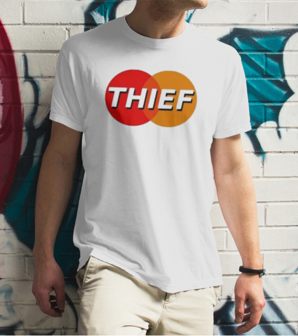 THIEF Logo Parody Mastercard T-Shirt