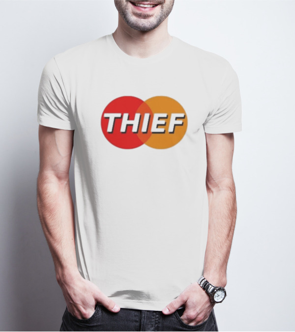 THIEF Logo Parody Mastercard T-Shirt