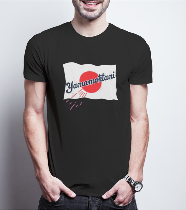 Yamamohtani Rising Sun Japanese Flag Yamamoto T-Shirt