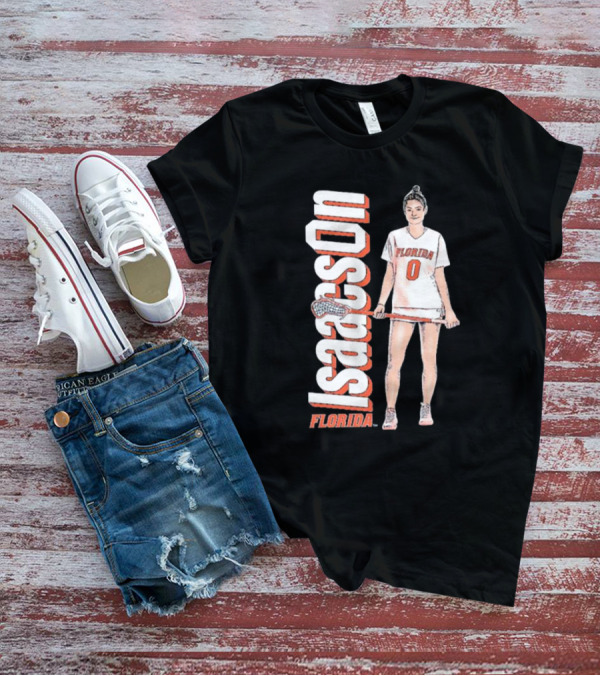 Isaacson Florida Gators Softball Player T-Shirt