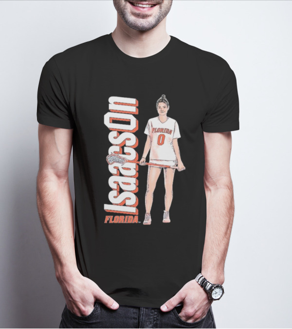 Isaacson Florida Gators Softball Player T-Shirt