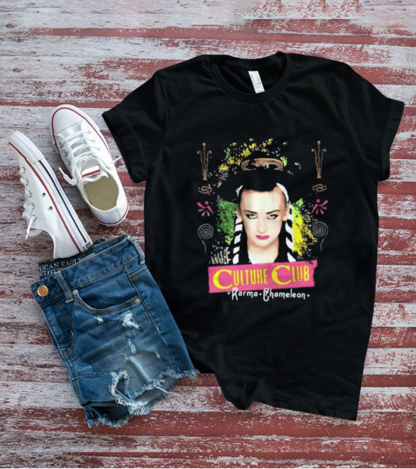 Culture Club Karma Chameleon Boy George T-Shirt