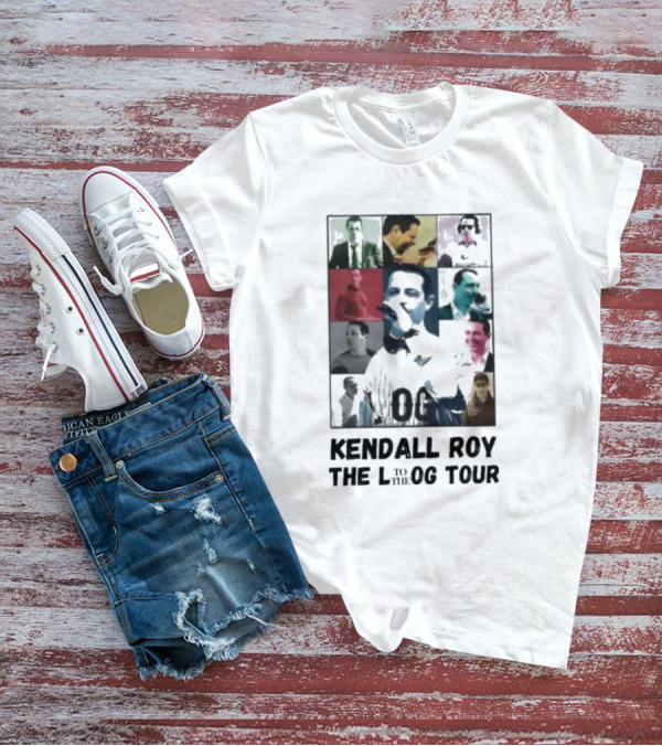 Kendall Roy Iconic Moments Collage The L To The Og Tour T-Shirt