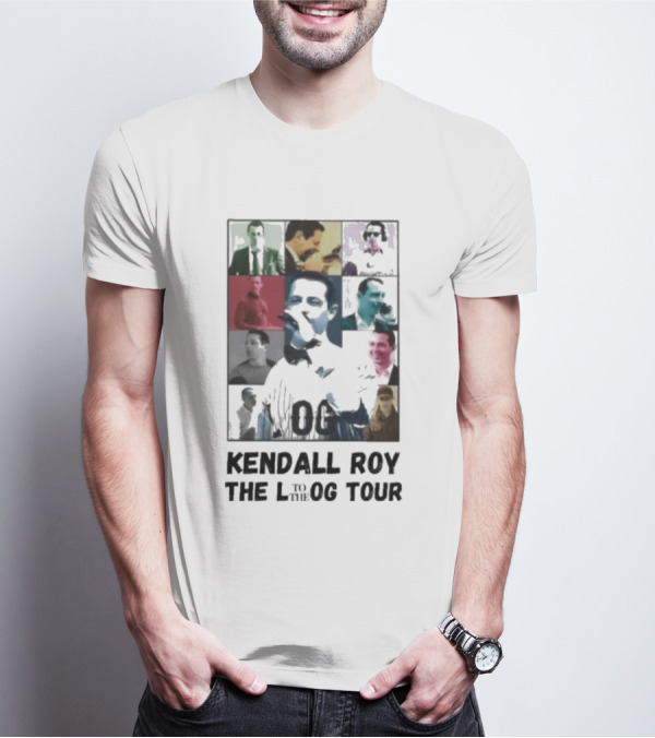 Kendall Roy Iconic Moments Collage The L To The Og Tour T-Shirt