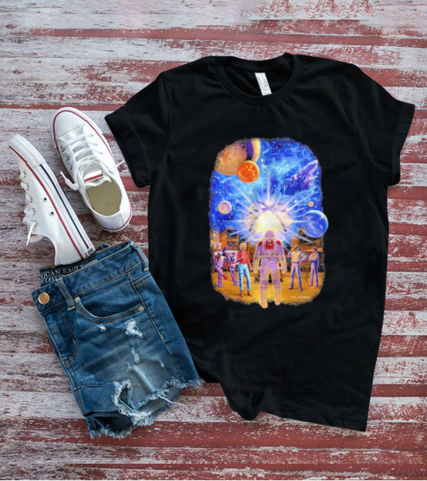Starfield Secrets Astronaut Adventure Greg Hildebrandt Space Exploration Planets Universe T-Shirt