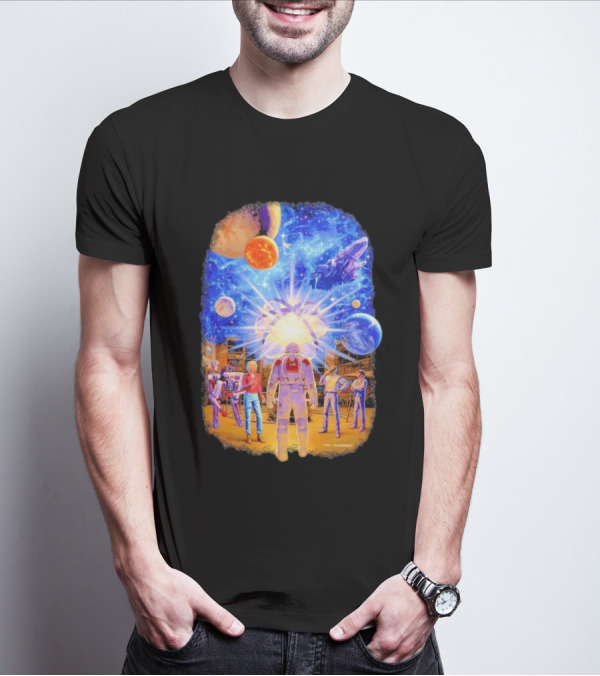 Starfield Secrets Astronaut Adventure Greg Hildebrandt Space Exploration Planets Universe T-Shirt