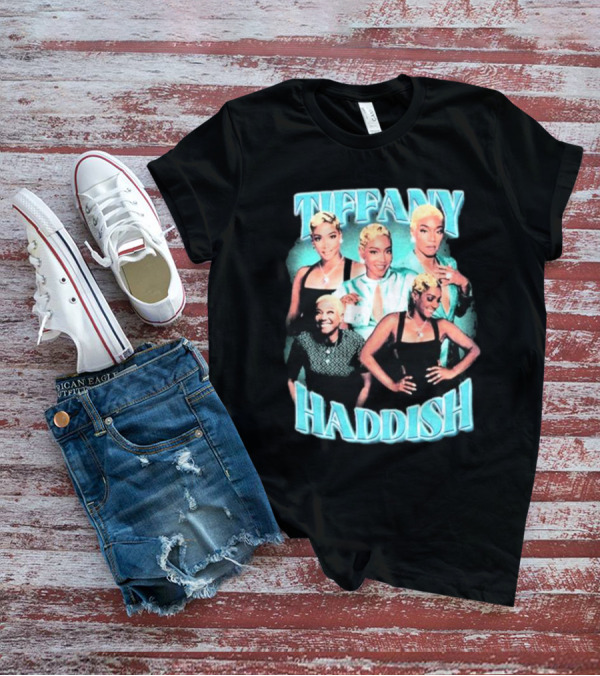 Tiffany Haddish Retro Glam Montage T-Shirt