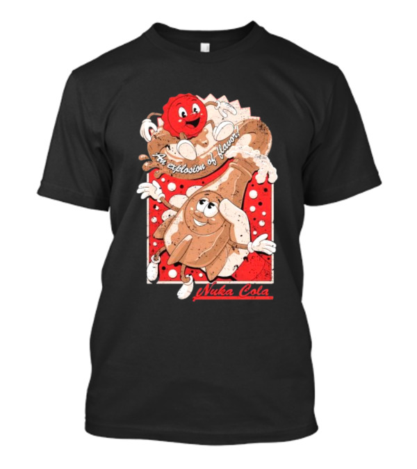 An Explosion Of Flavor Nuka Cola Vintage Ad T-Shirt