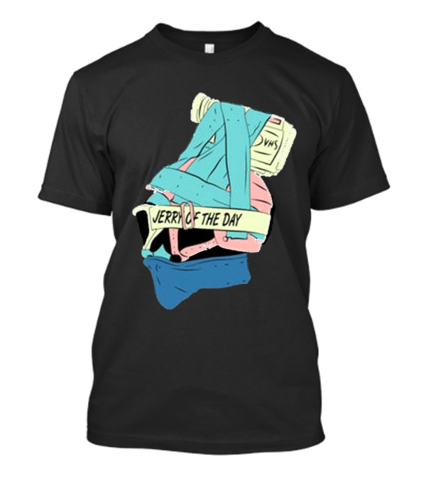 Jerry Of The Day VHS Straps Multicolor Gear T-Shirt