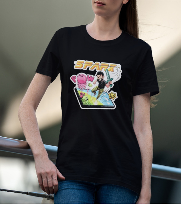 Sparx Pow Gamer Action Burst T-Shirt