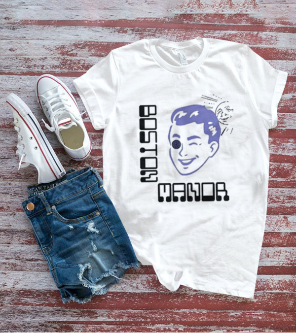 Boston Manor Sundiver Winking Face With Sunburst Detail T-Shirt