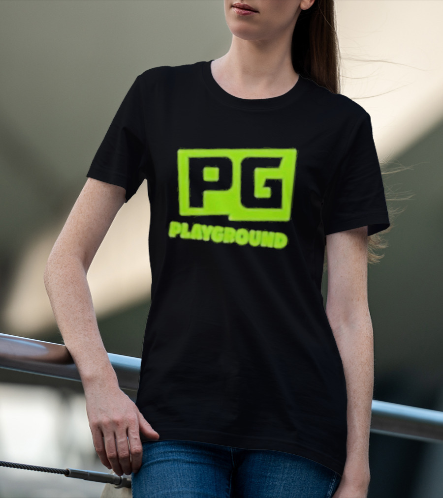 PG Playground Retro Style Block T-Shirt