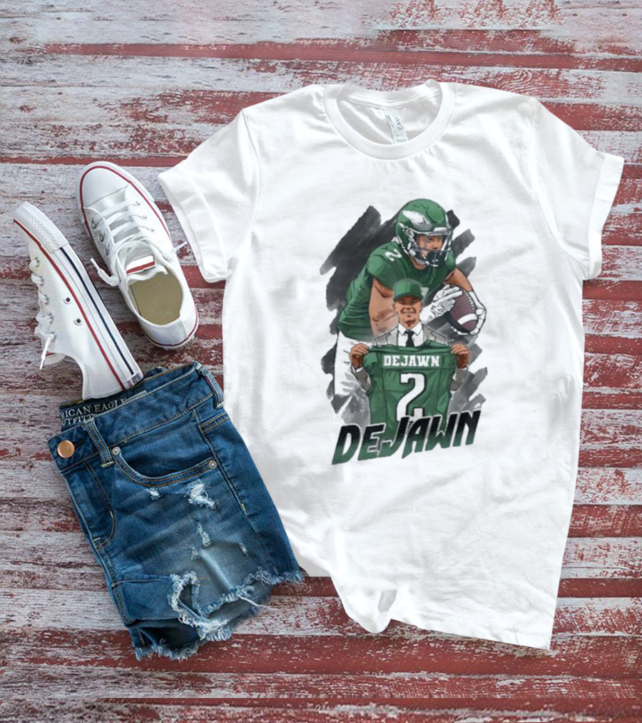 Philadelphia Eagles DeJawn Football Fan Jersey 2 T-Shirt