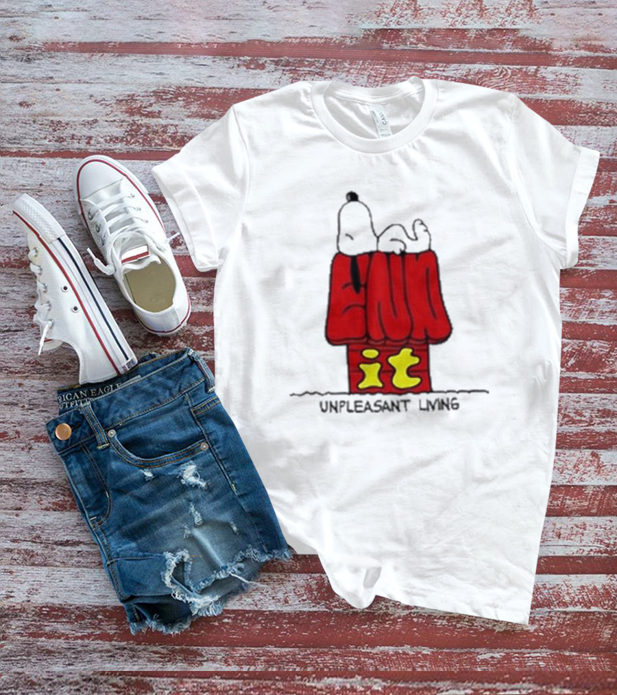 End It Unpleasant Living Pistachio Gallery Doghouse T-Shirt