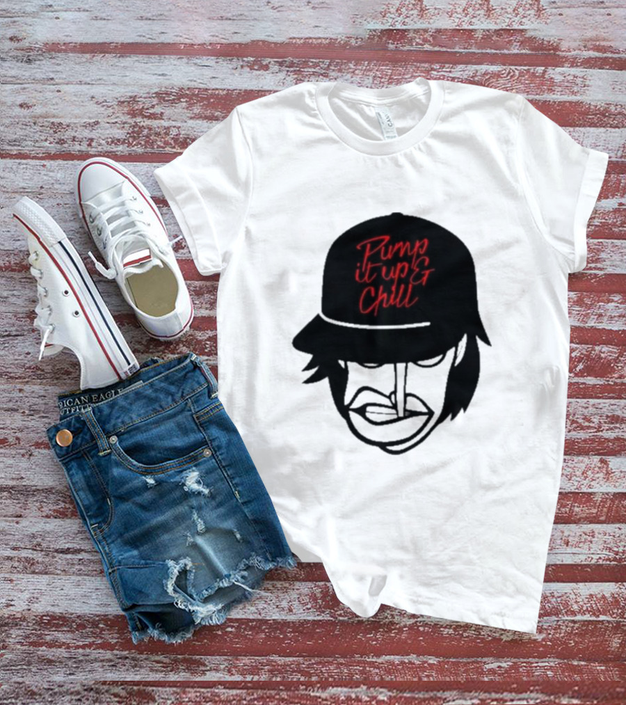Pump It Up And Chill Beatboxer Hat And Face T-Shirt