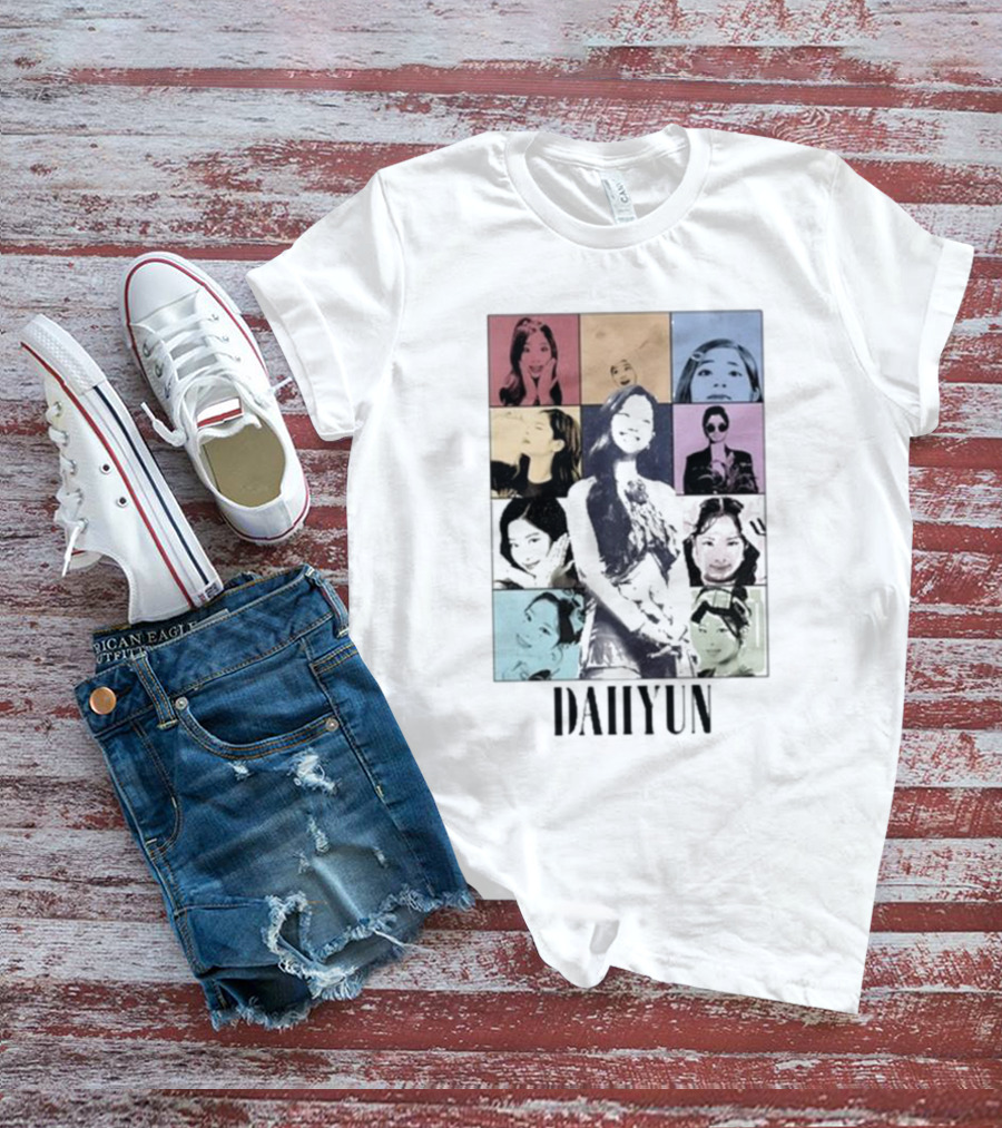 Dahyun Pop Art Tiffany Queens Eras T-Shirt