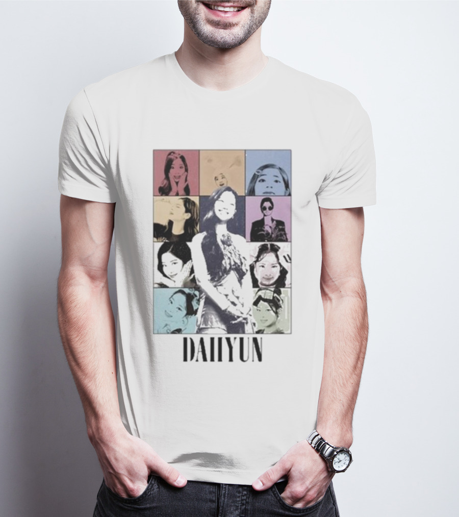 Dahyun Pop Art Tiffany Queens Eras T-Shirt