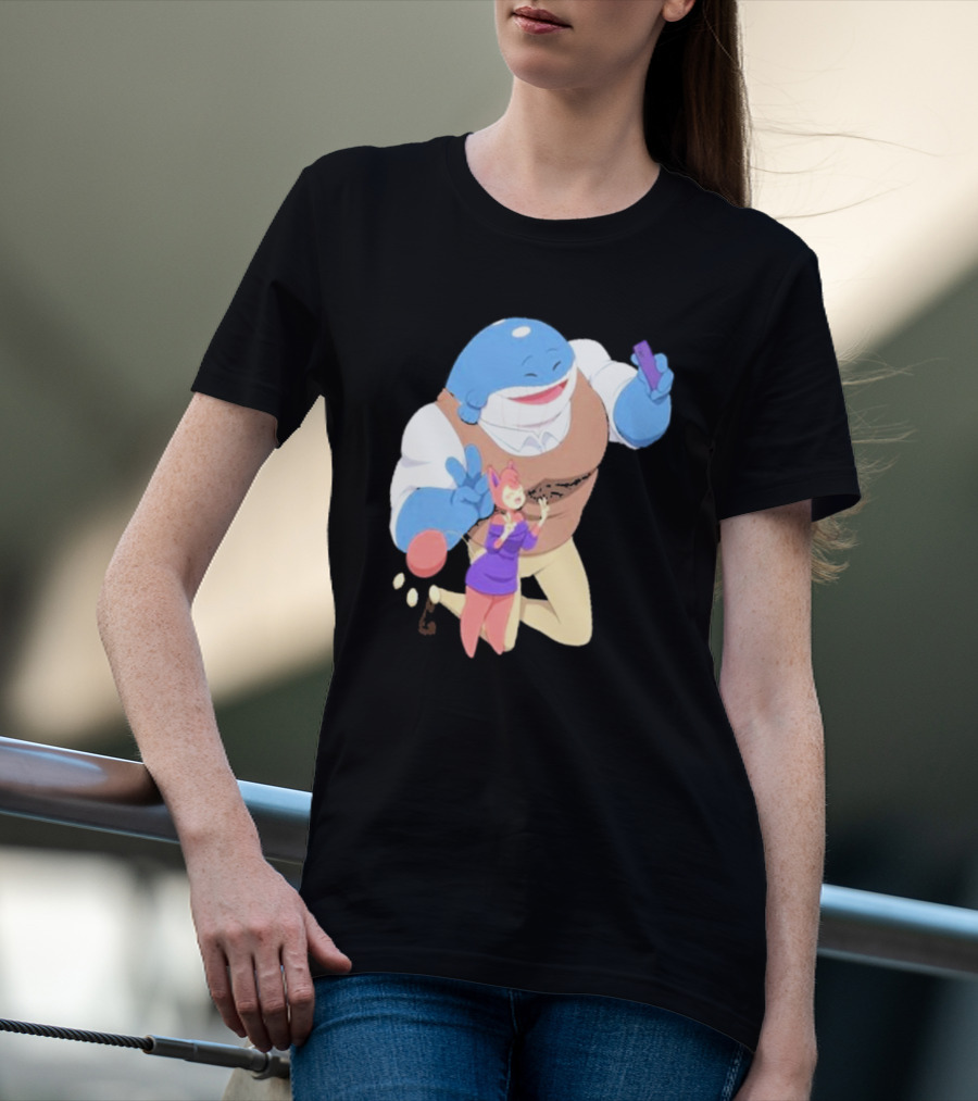 Skitty And Wailord Selfie Adventure Time T-Shirt