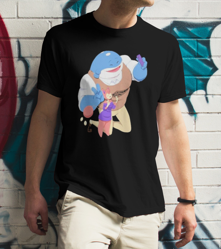 Skitty And Wailord Selfie Adventure Time T-Shirt