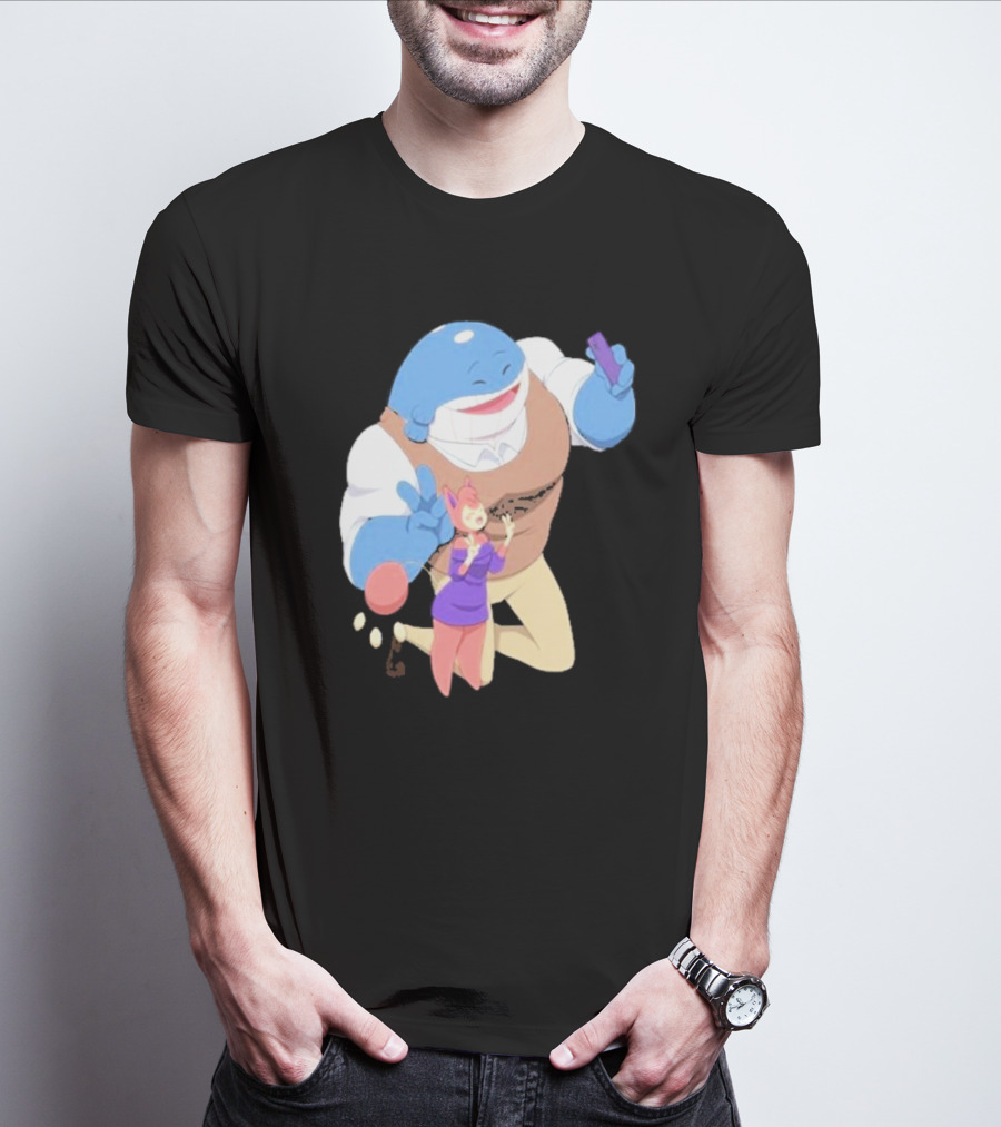 Skitty And Wailord Selfie Adventure Time T-Shirt