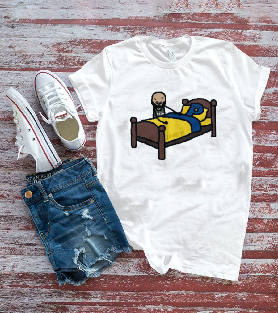 Derrick Night Night NBA Paint Sleepy Bedtime Cartoon T-Shirt