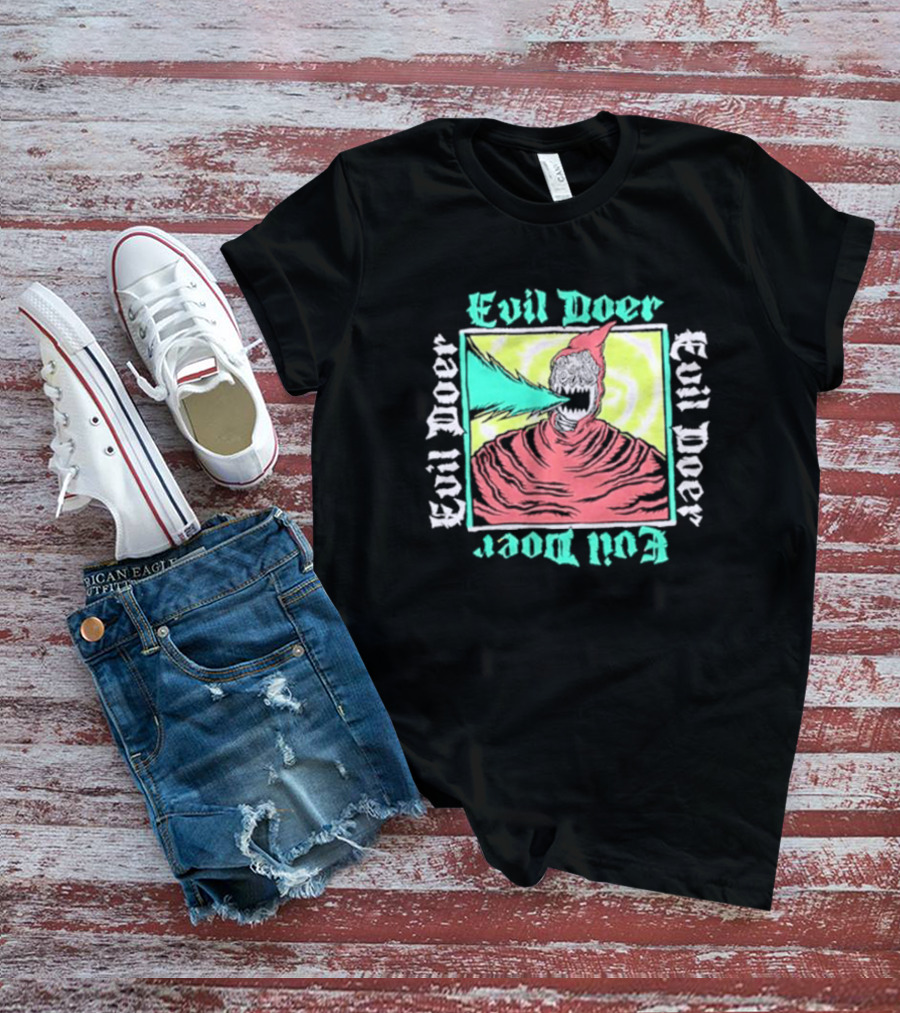 Evil Doer Creepy Monster Illustration June T-Shirt