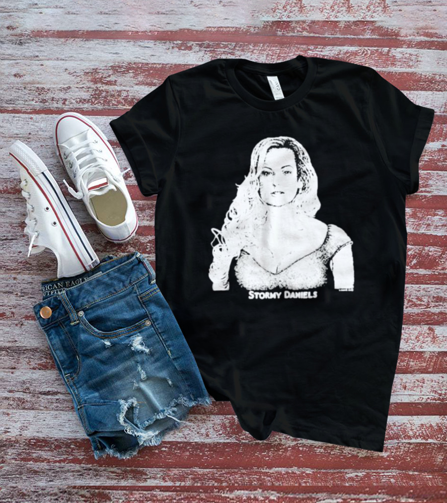 Stormy Daniels Monochrome T-Shirt