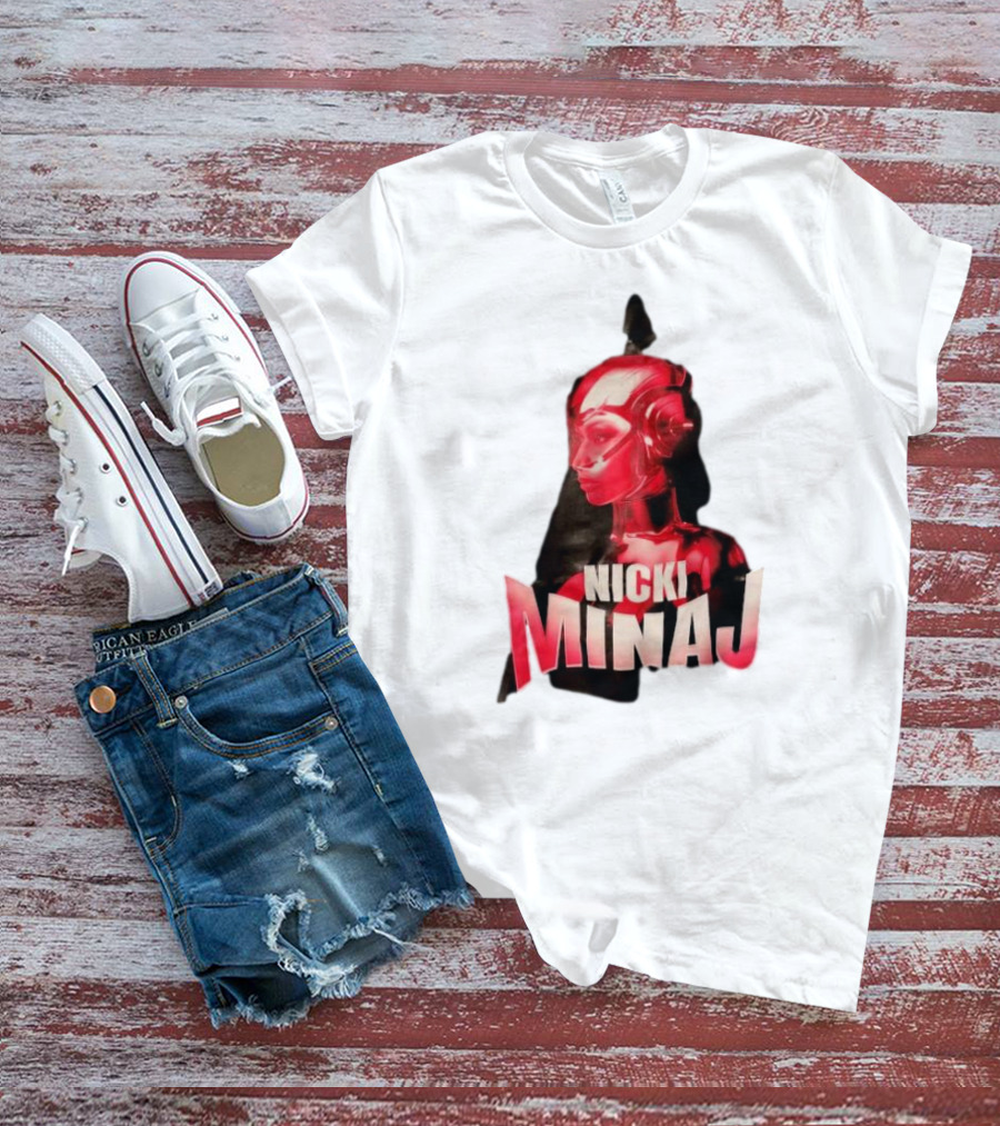Nicki Minaj Red Robot Futuristic T-Shirt