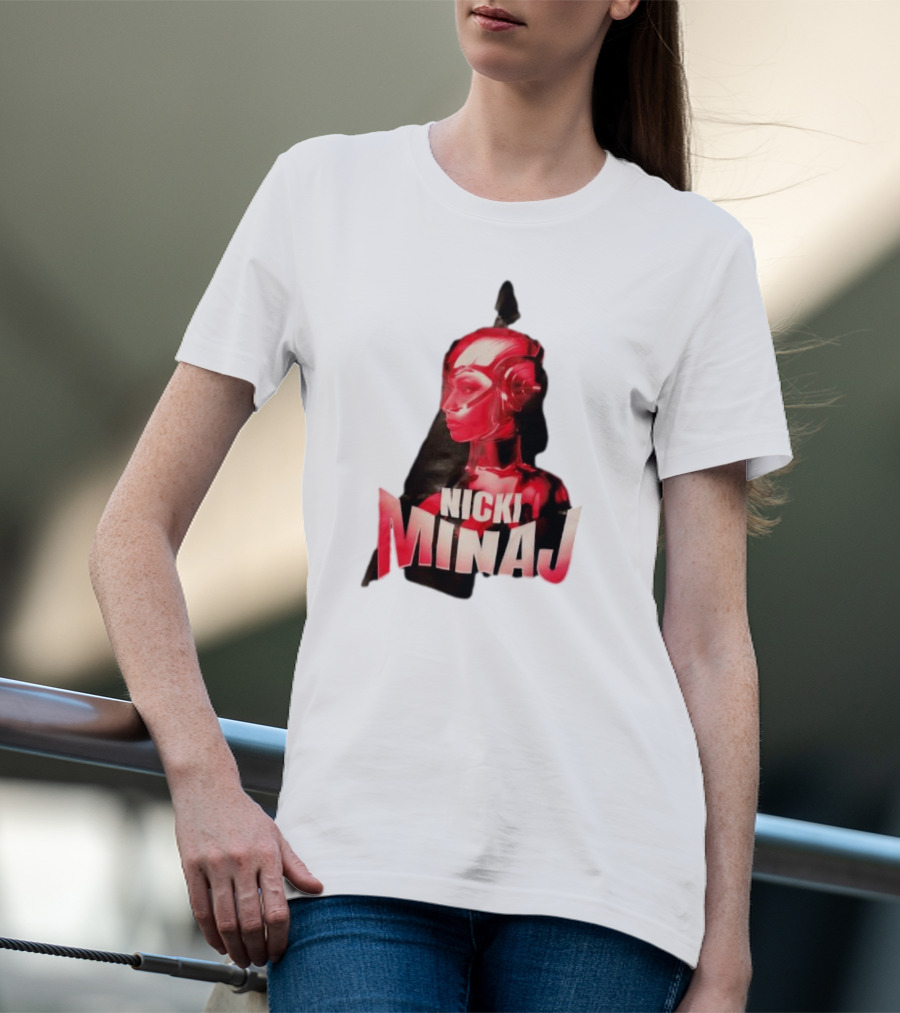 Nicki Minaj Red Robot Futuristic T-Shirt