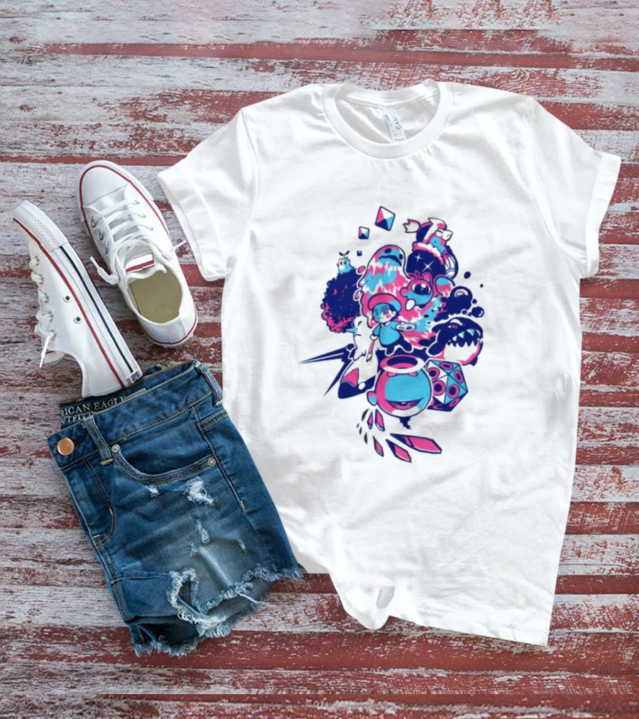 Boss Endurance Mikoto Pop Art Monsters T-Shirt