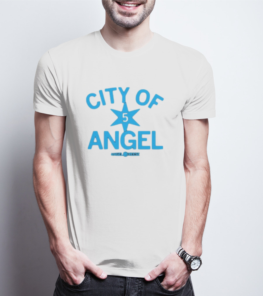 City Of Angel 5 Star Angel Reese T-Shirt
