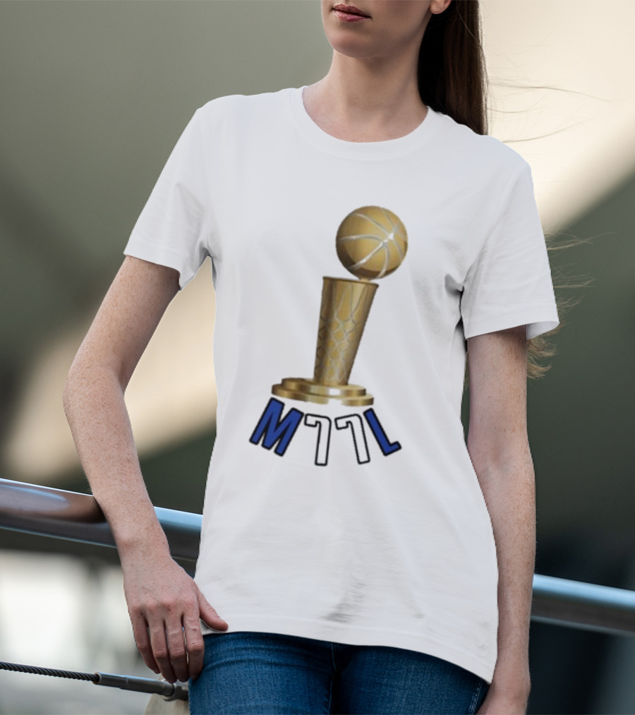 Dallas Mavericks Luka Doncic 77 M77l Basketball Trophy T-Shirt