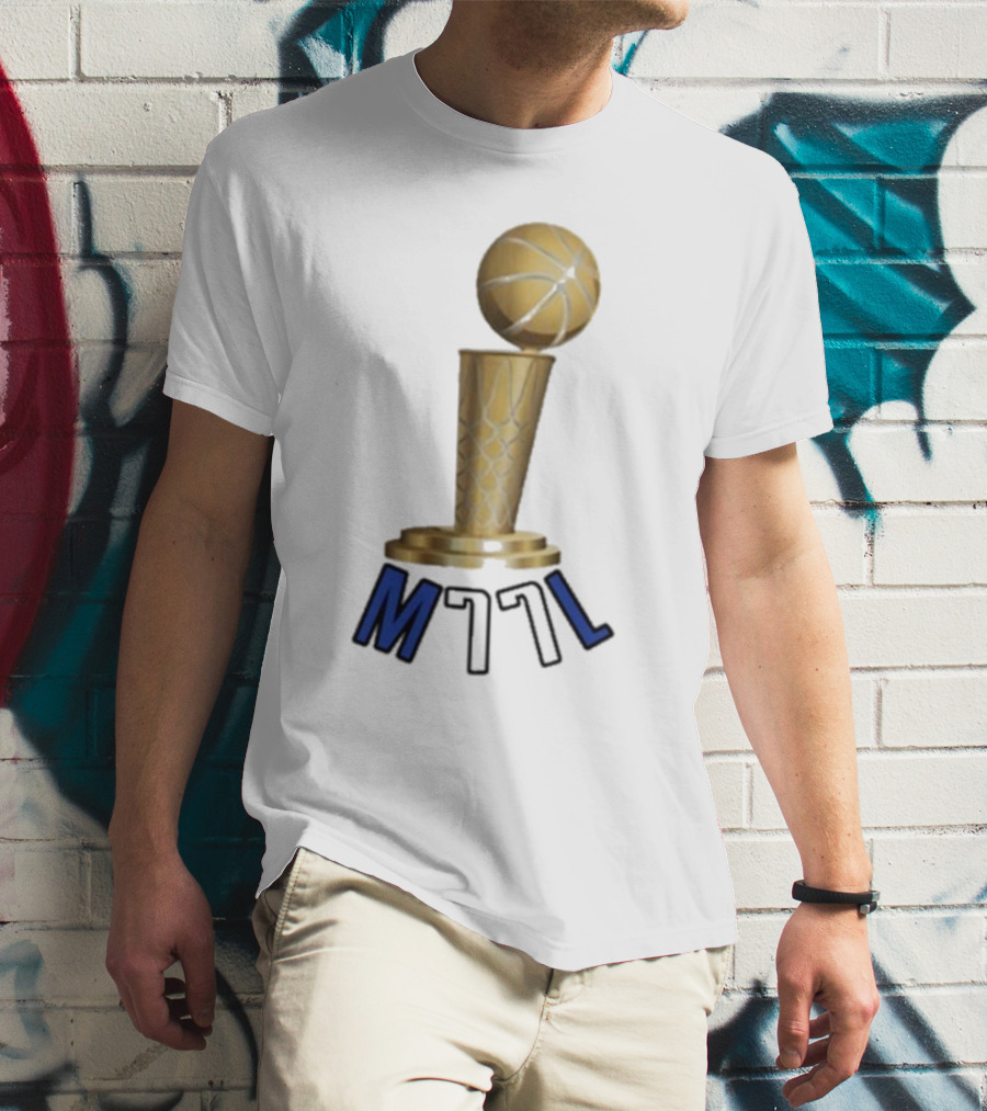 Dallas Mavericks Luka Doncic 77 M77l Basketball Trophy T-Shirt