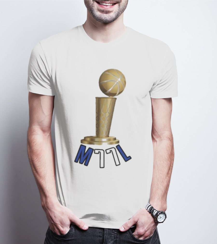Dallas Mavericks Luka Doncic 77 M77l Basketball Trophy T-Shirt