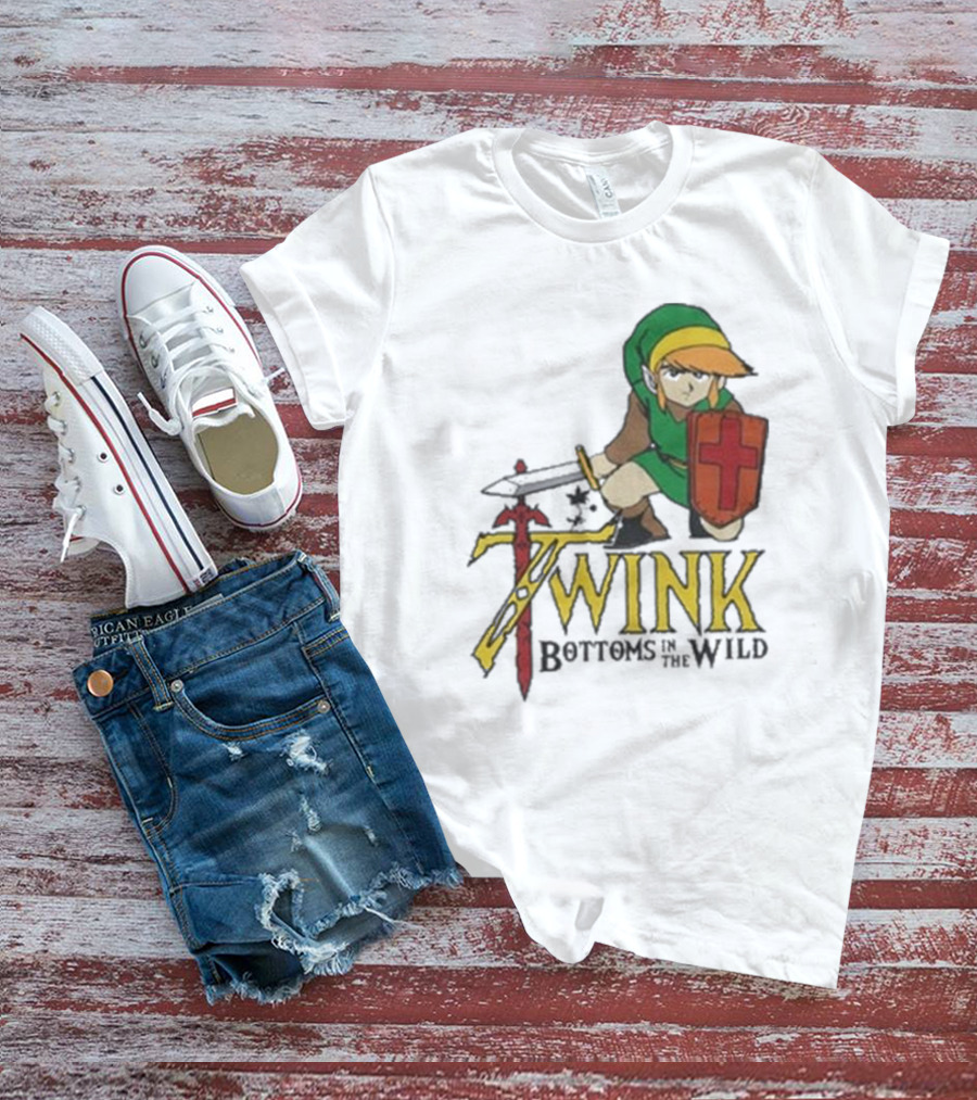 Twink Bottoms In The Wild Legend Of Zelda T-Shirt